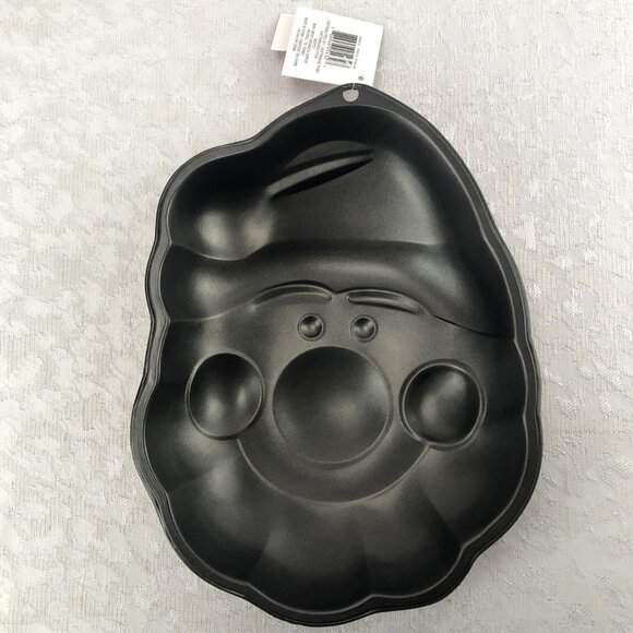 Celebrate It Christmas Holiday Set: Santa Metal Pan&Santa Belt Silicone Mold NWT - Picture 4 of 13